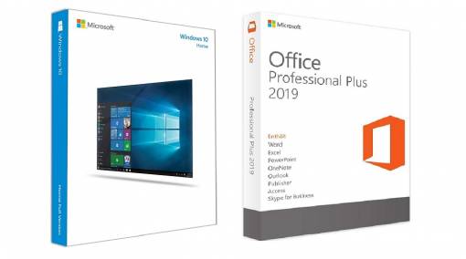 لایسنس Windows 10 Home + Office 2019 Pro Plus مایکروسافت
