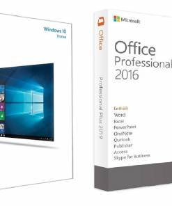 لایسنس Windows 10 Home + Office 2016 Pro Plus مایکروسافت