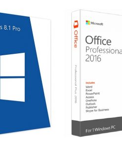 لایسنس Windows 8.1 Pro + Office 2016 Pro Plus مایکروسافت