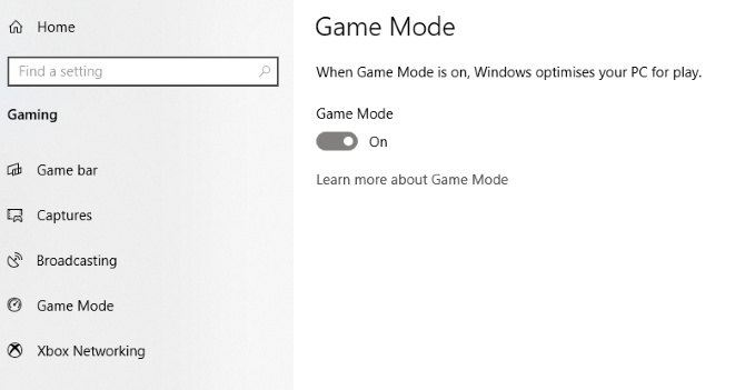 تنظیمات ویندوز 10 برای بازی و گیمینگ