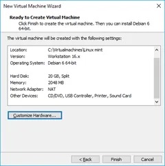 آموزش نصب لینوکس در VMware (ماشین مجازی ویندوز)