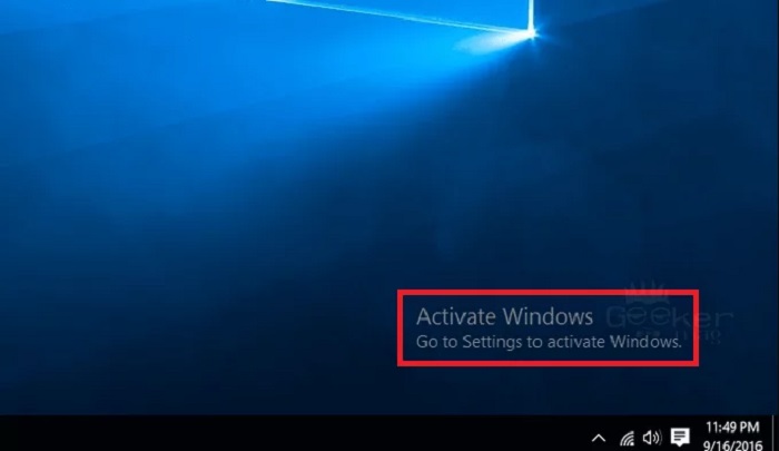 اکتیو ویندوز 10 بدون نرم افزار