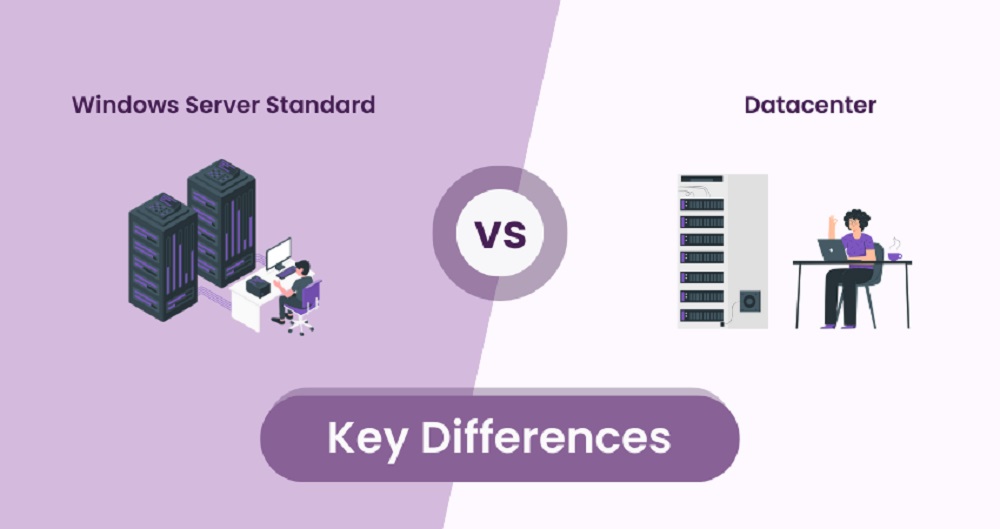تفاوت ویندوز سرور Standard و Datacenter