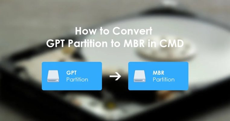 آموزش تبدیل فرمت MBR به GPT در CMD