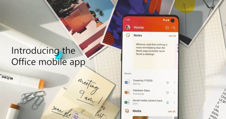 آموزش نصب app آفیس موبایل (اندروید و آیفون)